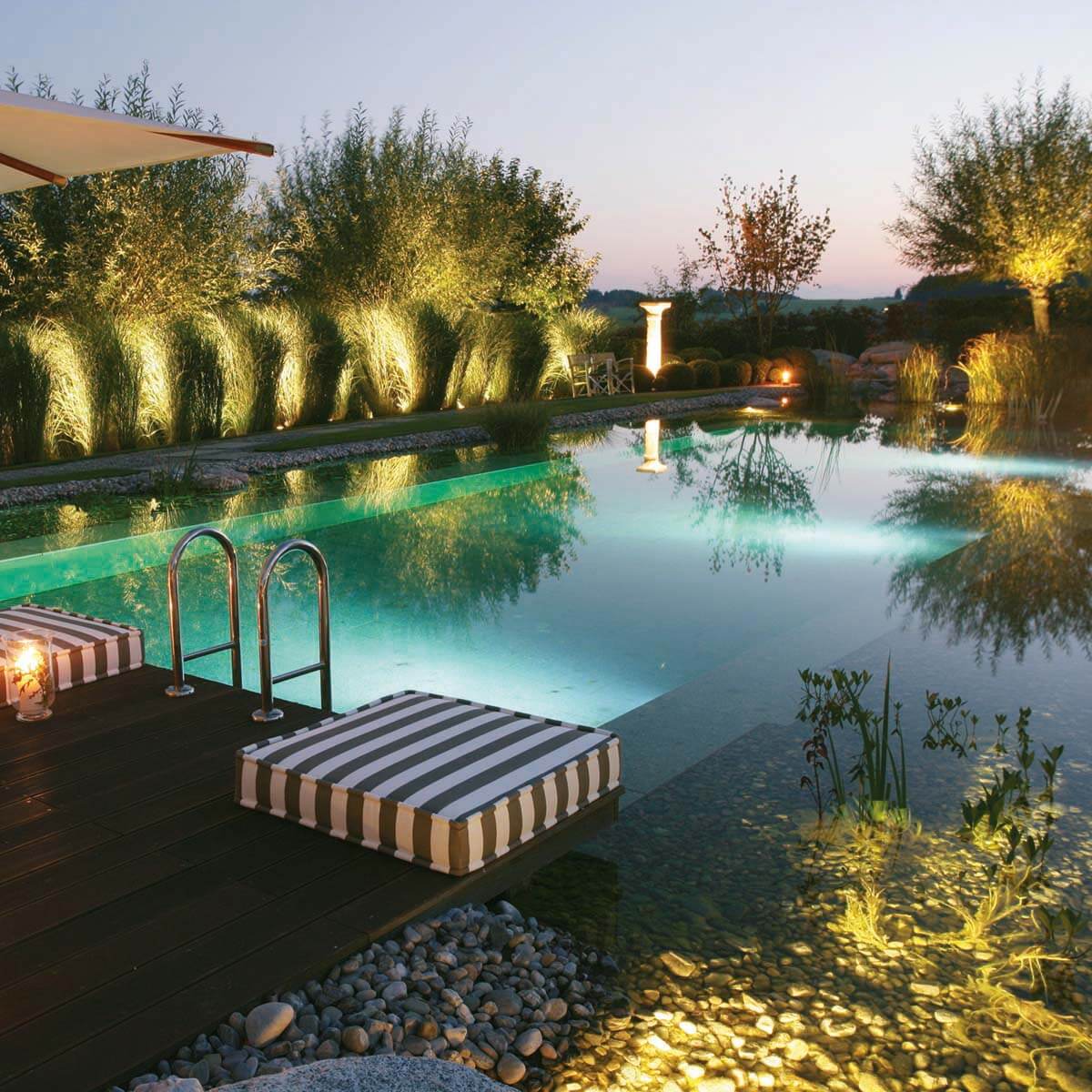 Koupací jezírko TeichMeister. Dodavatel Balena Německo